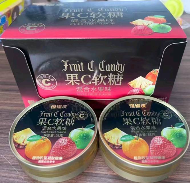 怪怪虎果C软糖混合水果味